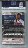 2021 Ronald Acuna Jr. Topps Stadium Club Chrome AUTO 24/25 AUTOGRAPH PSA 10 #57 Atlanta Braves 3753