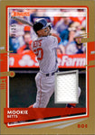 2020 Mookie Betts Panini Donruss GOLD BORDER JERSEY 03/25 RELIC #DM-MB Boston Red Sox