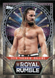 2025 Seth Rollins Topps ROYAL RUMBLE #RR-7 Monday Night Raw 3
