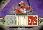2024 Joey Votto Topps Triple Threads AMETHYST JERSEY BAT 10/27 RELIC #TTR-JV3 Cincinnati Reds