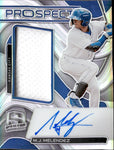 2022 M.J. Melendez Panini Spectra JUMBO JERSEY AUTO 04/75 AUTOGRAPH RELIC #PJA-MJ Kansas City Royals