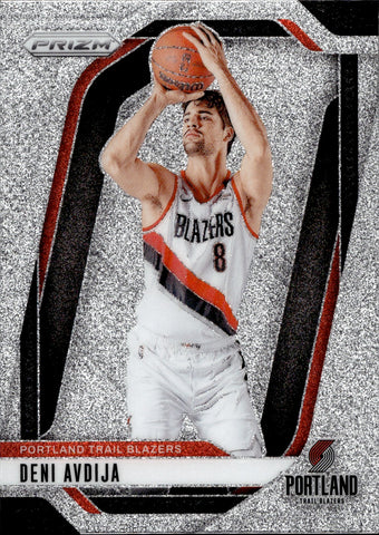 2024-25 Deni Avdija Panini Select SP GLITTER #13 Portland Trail Blazers
