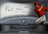 2010 Paul Goldschmidt  Bowman Platinum ROOKIE REFRACTOR AUTO AUTOGRAPH #BPA-PG Arizona Diamondbacks *Faded Auto*