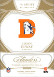 2025 John Elway Panini Flawless RUBY RED ALL-PRO INK AUTO 11/15 AUTOGRAPH #API-JEY Denver Broncos HOF