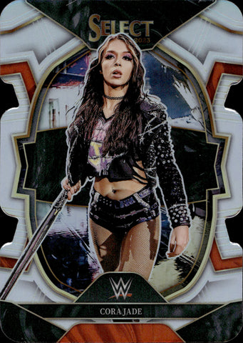 2023 Cora Jade Panini Select WWE HOLO SILVER CONCOURSE LEVEL DIE CUT #63 NXT