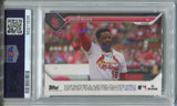 2023 Jordan Walker Topps Now ROOKIE FIRST HOMER RC PSA 10 #54 St. Louis Cardinals 1939