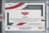 2022 Ciampa Panini Immaculate WWE HOLO GOLD FOIL JUMBO SHIRT AUTO 04/10 AUTOGRAPH RELIC #PM-CPA Monday Night Raw