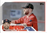 2023 James Paxton Topps Update Series SSP #US119 Boston Red Sox