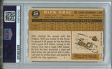1960 Dick Grey Topps PSA 8 #24 St. Louis Cardinals 2642