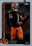 2025 Ja'Marr Chase Topps Chrome SP LIGHTBOARD LOGO REFRACTOR #58 Cincinnati Bengals