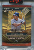 2025 Johnny Damon Leaf Seasons in The Sun GOLD FOIL SIGNATURE SERIES AUTO 33/35 AUTOGRAPH #SSE-JD1 New York Yankees