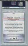 2019 Yadier Molina Topps Finest GOLD REFRACTOR FINEST ORIGINS AUTO 44/50 AUTOGRAPH PSA 10/10 #YM St. Louis Cardinals 3492