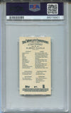 2008 Albert Pujols Topps Allen & Ginter MINI PSA 10 #50 St. Louis Cardinals 8901