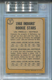 1968 Lou Piniella Richie Scheinblum Topps ROOKIE STARS AUTO AUTOGRAPH #16 Cleveland Indians 2288