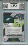 2016 Carson Wentz Panini Prizm FLASH PRIZM ROOKIE RC GMA 10 #218 Philadelphia Eagles 3057