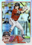 2023 Corbin Carroll Topps Chrome PRISM REFRACTOR ROOKIE RC #95 Arizona Diamondbacks 2