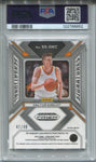 2024 Dalton Knecht Panini Prizm Draft Picks ORANGE PULSAR SENSATIONAL SIGNATURE ROOKIE AUTO 47/49 AUTOGRAPH RC PSA 10 #SSD-KC Los Angeles Lakers