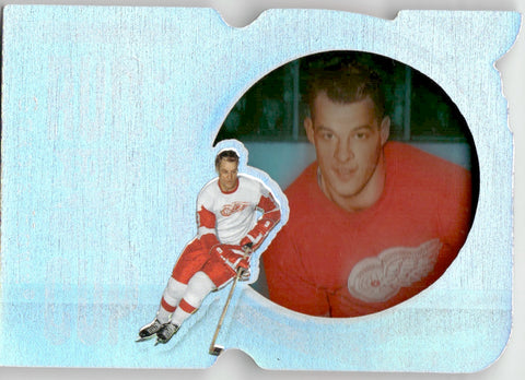 2019-20 Gordie Howe Upper Deck Black Diamond RUN FOR THE CUP DIE CUT #RUN-GH Detroit Red Wings HOF