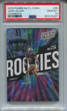 2018 Josh Allen Panini National Convention COWBOYS ROOKIE 180/399 RC PSA 10 #95 Buffalo Bills 6327