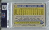 2022 Shohei Ohtani Topps Chrome 1987 DESIGN PSA 9 #87BC2 Anaheim Angels 6397