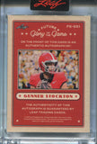 2025 Gunner Stockton Leaf Glory of the Game FUTURE AUTO 45/99 AUTOGRAPH #FG-GS1 Georgia Bulldogs