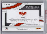 2022 Edge Panini Immaculate WWE JUMBO SHIRT AUTO 18/99 AUTOGRAPH RELIC #PM-EGE Monday Night Raw