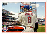 2012 Ryan Howard Topps SP PHOTO VARIATION #280 Philadelphia Phillies