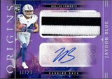 2025 Jaydon Blue Panini Origins ROOKIE PURPLE JUMBO PATCH AUTO 18/23 AUTOGRAPH #RJJ-JBE Dallas Cowboys
