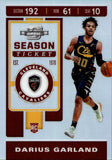 2019-20 Darius Garland Panini Contenders Optic ROOKIE HOLO SILVER SEASON TICKET RC #81 Cleveland Cavaliers