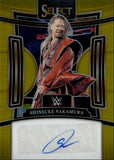 2024 Shinsuke Nakamura Panini Select WWE GOLD PRIZM AUTO 04/10 AUTOGRAPH #SG-SHN Friday Night Smackdown