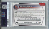 2025 Nathan Church Bowman Chrome 1ST BOWMAN AUTO AUTOGRAPH PSA 9 #CPA-NCH St. Louis Cardinals 5465