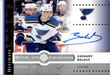 2024-25 Zachary Bolduc Upper Deck Ultimate Collection ULTIMATE EMBLEMS ROOKIE AUTO AUTOGRAPH RC #UER-ZB St. Louis Blues