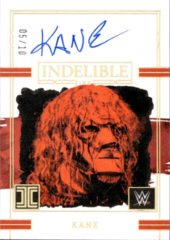 2023 Kane Panini Impeccable GOLD INDELIBLE INK AUTO 05/10 AUTOGRAPH #IN-KNE WWE Legend