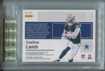 2020 CeeDee Lamb Panini Encased ROOKIE CAP PATCH AUTO 36/50 AUTOGRAPH RELIC RC BGS 9.5/10 #107 Dallas Cowboys 2423