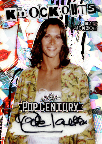 2023 Kate Jackson Leaf Pop Century CRACKED ICE KNOCKOUTS AUTO 09/15 AUTOGRAPH #K-KJ1 Charlie's Angels