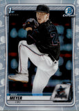 2020 Max Meyer Bowman Chrome Draft 1ST BOWMAN REFRACTOR #BD-50 Miami Marlins 2