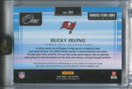 2024 Bucky Irving Panini One EMERALD GREEN ROOKIE PATCH AUTO 02/25 AUTOGRAPH RELIC RC #89 Tampa Bay Buccaneers