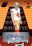 2023 Nick Moody Panini Zenith RED NO HUDDLE ROOKIE AUTO AUTOGRAPH RC #146 San Francisco 49ers