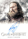 2022 Dean S. Jagger as Smalljohn Rittenhouse Game of Thrones The Complete Series 2 FULL BLEED AUTO AUTOGRAPH #_DEJA 2