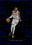 2023-24 Victor Wembanyama Panini Select BLUE CONCOURSE ROOKIE RC #87 San Antonio Spurs