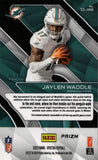 2023 Jaylen Waddle Panini Spectra SUNDAY SPECTACLE JERSEY 95/99 RELIC #SS-JWA Miami Dolphins