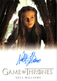 2020 Nell Williams as Young Cersei Lannister Rittenhouse Game of Thrones The Complete Series FULL BLEED AUTO AUTOGRAPH #_NEWI