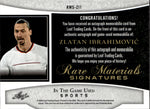 2024 Zlatan Ibrahimovic Leaf In the Game Used PINK RARE MATERIALS QUAD JERSEY AUTO 7/7 AUTOGRAPH RELIC #RMS-ZI1 AC Milan