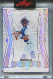 2025 Mike Piazza Leaf Spectacular HOLO SILVER FOIL 01/10 #61 Los Angeles Dodgers HOF