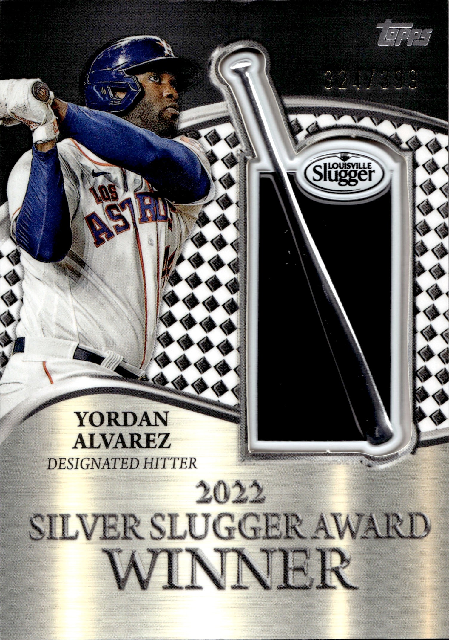 Houston Astros Yordan Alvarez winner silver slugger 2022 shirt