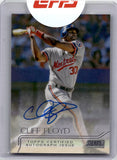 2015 Cliff Floyd Topps Stadium Club AUTO AUTOGRAPH #SCA-CF Montreal Expos