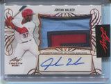 2021 Jordan Walker Leaf Trinity ROOKIE PATCH AUTO AUTOGRAPH RELIC RC #PA-JW1 St. Louis Cardinals