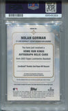 2023 Nolan Gorman Topps Luminaries ROOKIE HOME RUN KINGS QUAD JERSEY AUTO 12/15 AUTOGRAPH RELIC PSA 10 #NG St. Louis Cardinals 5359