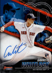 2021 Garrett Whitlock Bowman's Best of 2021 ROOKIE AUTO AUTOGRAPH RC #B21-GW Boston Red Sox