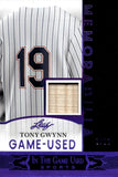 2024 Tony Gwynn Leaf In the Game Used PURPLE FOIL JERSEY 01/12 RELIC #GUM-48 San Diego Padres HOF